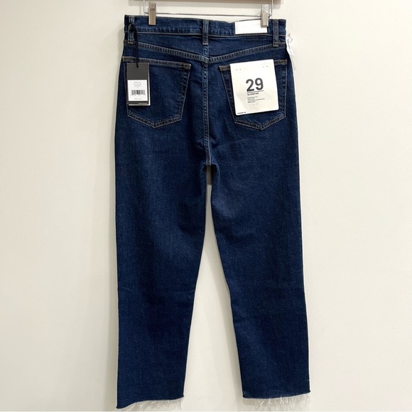 Redone 70s Stove Pipe Jeans in Dark Rinse Size 29 - Picture 6 of 16